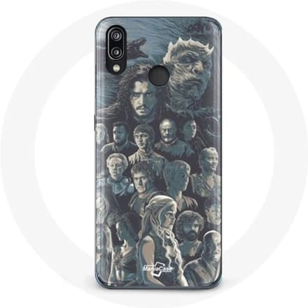 Coque de protection - Huawei - P20 Lite - Game of Thrones - Souple - Gris - Protection chocs gris