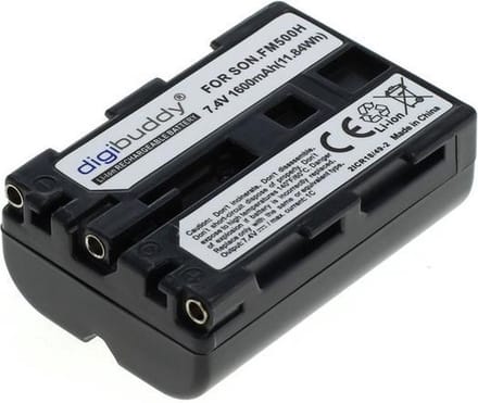 digibuddy A Merk Accu Batterij Sony NP-FM500H - 1600mAh