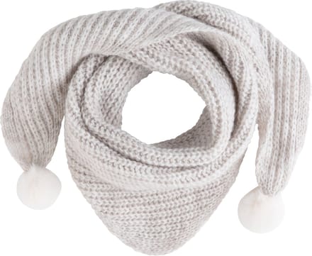 Baby's Only Driehoek sjaal met Pompon Cool - Ecru - 3-8 jaar - 100% acryl - GOTS