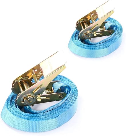 Spanband Set - Sjorbanden - Transport Beveiligen - Eendelig Ontwerp - 6 Meter 800kg