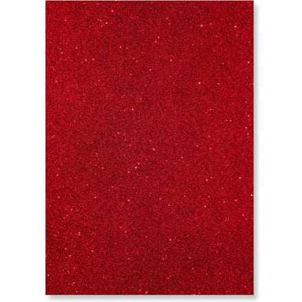 Extra Bling ijzer-op-folie A4 - Rood