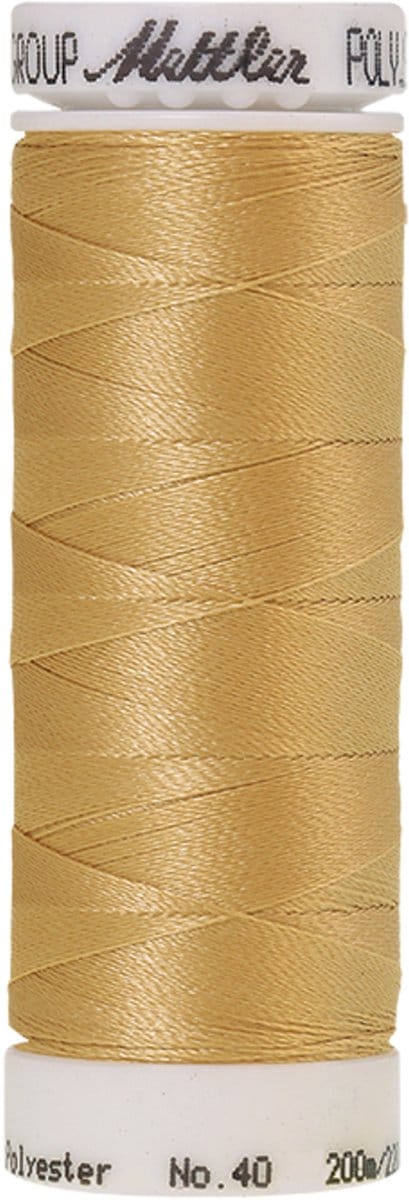 Mettler borduurgaren - Geel - Nr 651 - Polysheen - 200 meter
