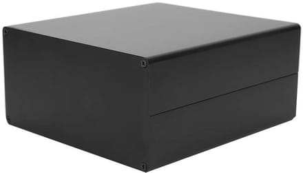 Aluminium Project Box - Elektronica Behuizing - DIY Projecten - Goede Warmteafvoer - 80 x 160 x 170 mm