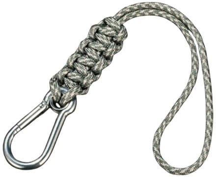 Travel Cords - Keycord Karabijnhaak Groen Wit - Stevig ontwerp - Handig formaat