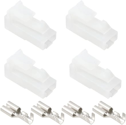 Dailygoods - 4 Stuks 1/4 Inch Starter Solenoïde Draad Harnas Connector