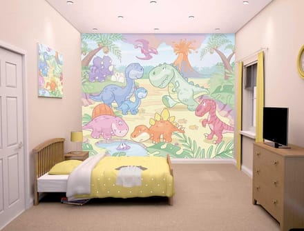 Walltastic Posterbehang Baby Dino