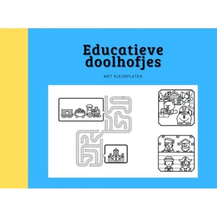 Educatieve Doolhofjes Voor Kinderen - Mieke Stevens