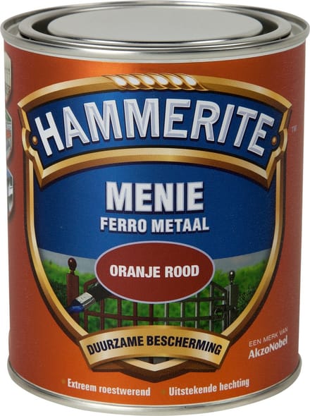 Hammerite - Menie - Oranje Rood - 750 Ml