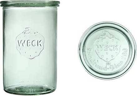 Weck Stort glas (1050ml) 1L 6 stuks