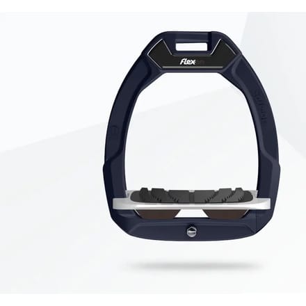 Veiligheidsbeugels voor ruiters Ingekeerd Grip Marine/Zwart/Bruin Flex-On Safe-On