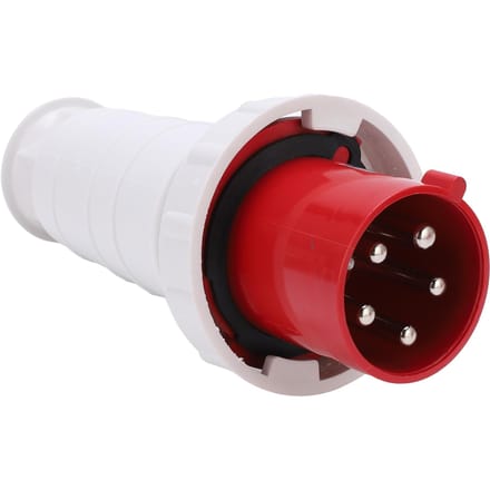 Industriële Stekker Waterdicht IP67 380415V 63A 5-polig 3P+N+E voor Industrie Landbouw