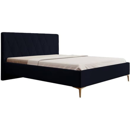 Bedframe Ticaro velvet 140 x 200 cm | Selsey Design