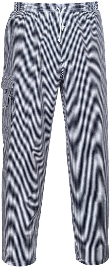 Portwest Chester koksbroek C078 - Blauwe Check - L