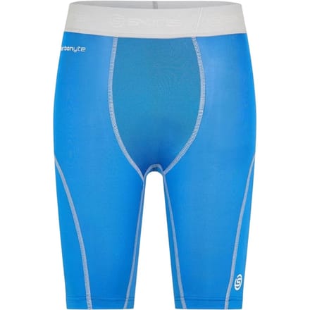 Skins Heren Carbonyte Fitted Compressie Shorts (Blauw)