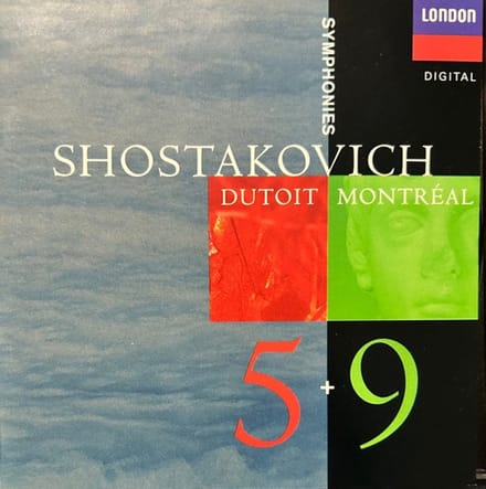 1-CD Shostakovich - Symphonies 5 & 9 (1995) - Charles Dutoit / Orchestre Symphonique de Montreal