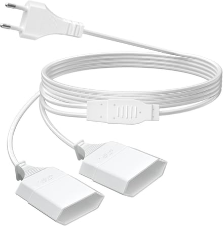 Verlengkabel 3m met 2-in-1 Type C Stekker voor Telefoon, Computer en TV - 250V/2.5A