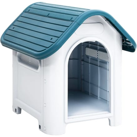 Vidaxl Boeddha Voor Hond, Blauw, 59X75X66 Cm, Polypropyleen