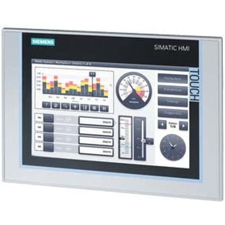 Siemens 6AV2124-0JC01-0AX0 6AV21240JC010AX0 PLC-display