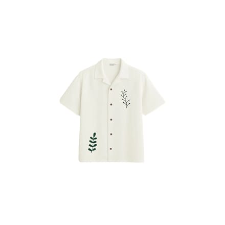 Overhemd Korte Mouw Imago Sycamore Shirt - Cru