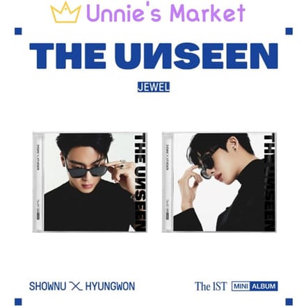 Shownu X Hyungwon (MONSTA X) 1e mini-album / THE UNSEEN ( VER. KiT ) blue