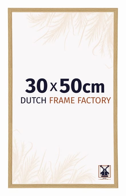 Fotolijst 30x50 cm - Kunststof - Beuken Licht - Angers
