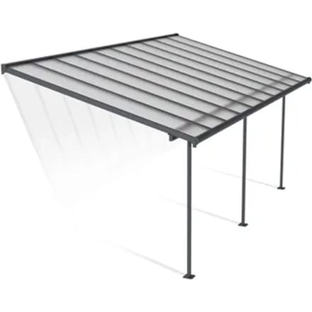 Palram | Canopia - Terrasoverkapping Sierra - Donkergrijs - 3x6,2m