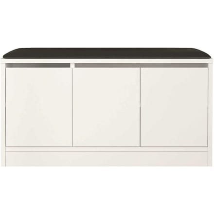 Asir - Schoenenkast - Wit - 89,6 x 35,5 x 45,8 cm