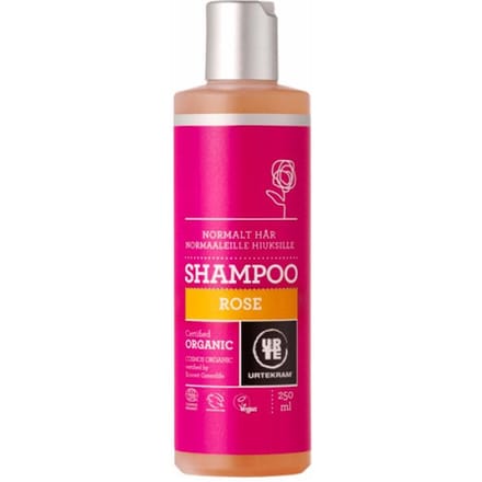 Urtekram Rose Hydraterende shampoo voor normaal haar Shampoo Dames 250 ml