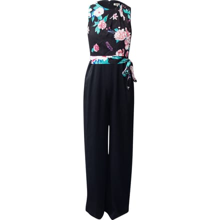 Diane Von Furstenberg Vivian jumpsuit in zwart triacetaat