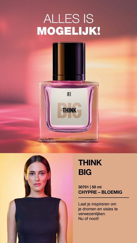 Mood infusion LR Think Big - Neurotransmitters - Parfum