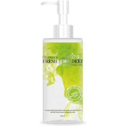 Deoproce Frisse poriëndiepe reinigingsolie 200 ml yellow