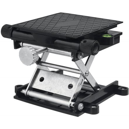 Lab Lift Stand Tafel Zwart Aluminium Automatische Nivellering Roteerbaar Wetenschappelijk Hefplatform voor gray