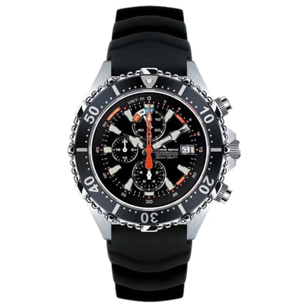 Chris Benz - CB-C300X-S-KBS - Duikershorloge - Unisex - Quartz