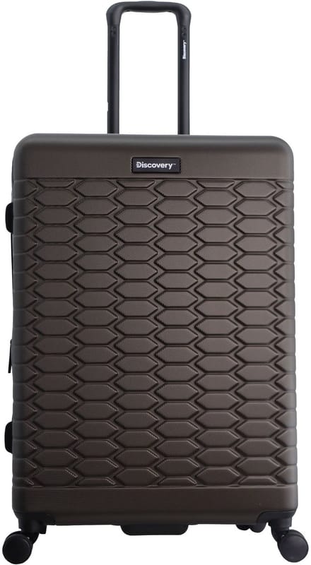 Discovery - Reptile | Harde Koffer / Trolley / Reiskoffer / Valies - 77 cm (Large) - Khaki - Khaki / Large
