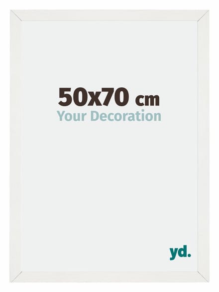 Your Decoration - Fotolijst 50x70 cm - MDF - Wit Geveegd - Mura