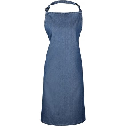 Premier Colours Bib Apron PR150 - Indigo Denim - One size