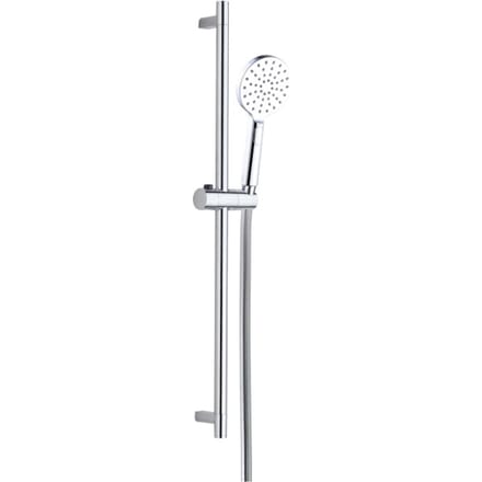 4bathroomz® Douche Glijstangset – Verstelbaar – Chroom