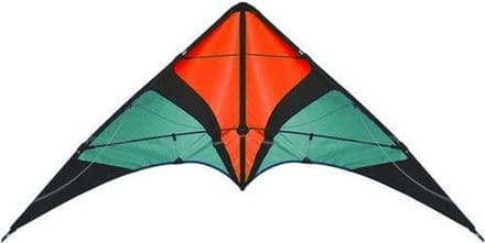 Spiderkites Tweelijnsstuntkite Wingman 150 Cm Oranje/groen