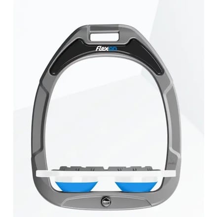 Platte Grip Hielijzers Aluminium/Wit/Blauw Flex-On Green Composite