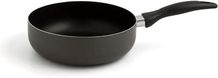 Aluminium stoofpan grijs 24 cm