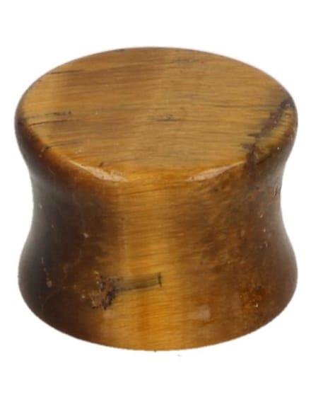 Plug oorpiercing 16 mm Tijgeroog