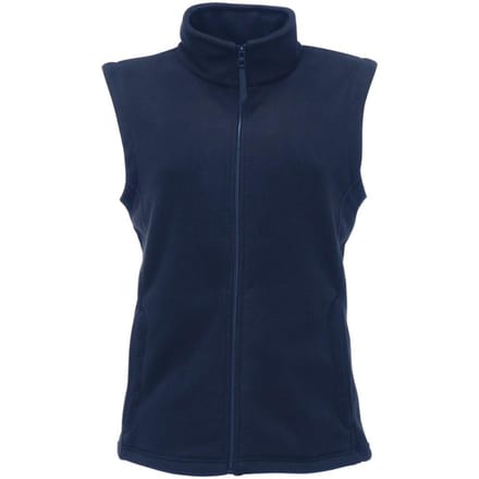 Regatta Vrouwen/dames Micro Fleece Bodywarmer / Gilet (Donkere marine)