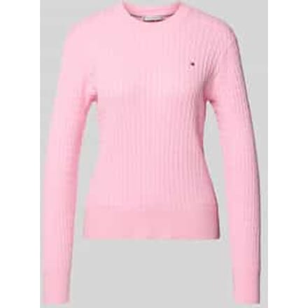 Slim fit pullover van puur katoen