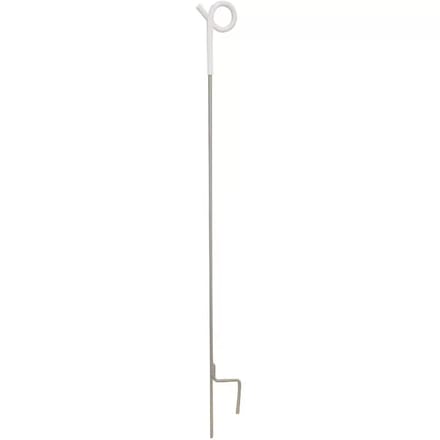 Pulsara Veerstalen Paal 1,00m wit – Flexibele Afrasteringspaal (10 stuks)