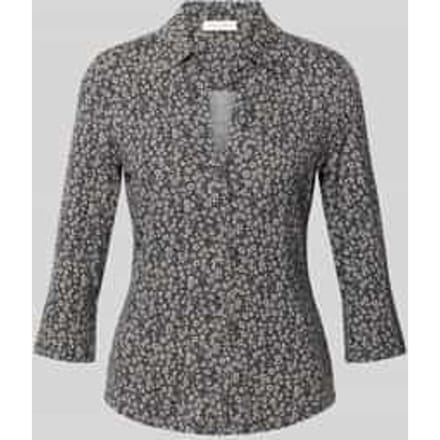 Shaped fit blouses shirt van viscosemix