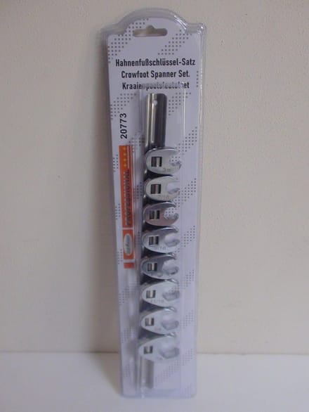 Hanevoetsleutel inch