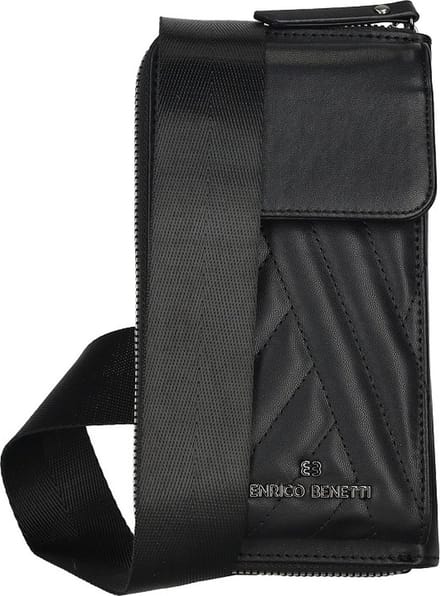 Enrico Benetti Evie - Schoudertas / telefoontas / portemonnee - Zwart