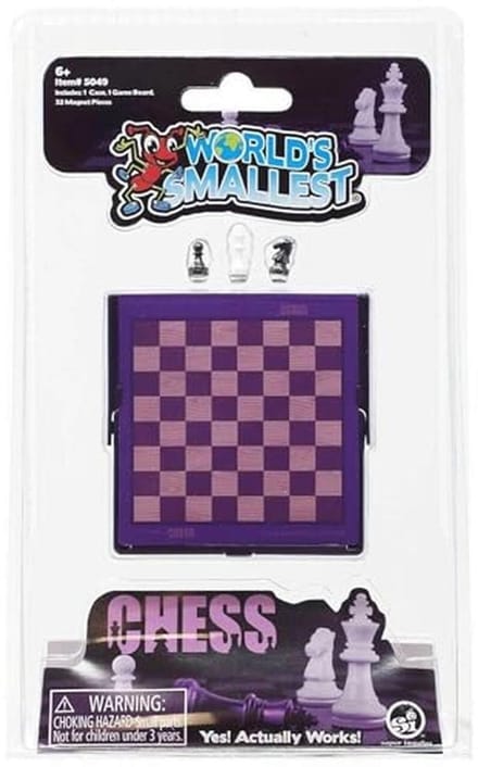 Worlds Smallest Schaken, Multi,2 spelers