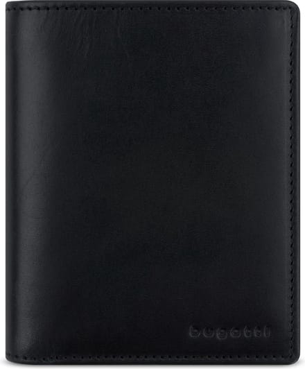 Bugatti Remo Portemonnee RFID-bescherming Leer 10 cm - Jongens - Staand formaat - schwarz