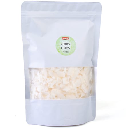 Tuana Kruiden - Kokos Chips 150g - 150g Zakje - ZAK-KOKOS-CHIPS